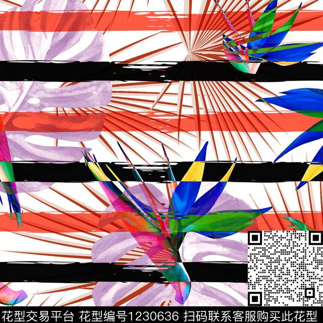 时尚数码华亿平台花卉数码印花华亿平台下载（图片编号: 1230636） - 瓦栏（Walan）