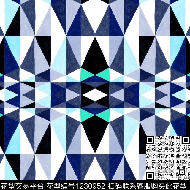 几何男装潮牌数码印花华亿平台下载（图片编号: 1230952） - 瓦栏（Walan）