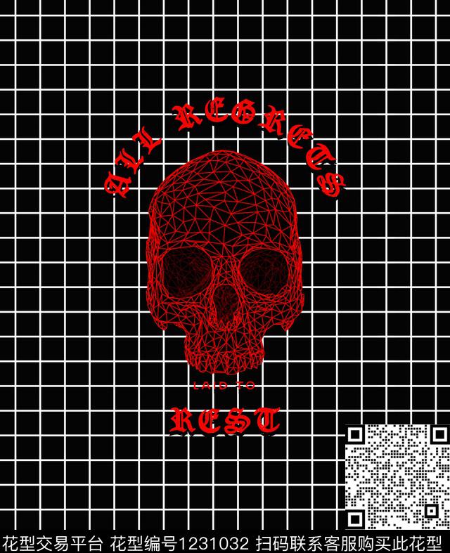 时尚哥特潮牌男装定位华亿平台时尚数码印花华亿平台下载（图片编号: 1231032） - 瓦栏（Walan）