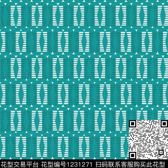 几何男装潮牌传统印花华亿平台下载（图片编号: 1231271） - 瓦栏（Walan）