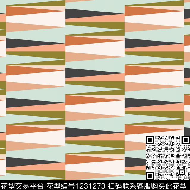 几何男装潮牌数码印花华亿平台下载（图片编号: 1231273） - 瓦栏（Walan）