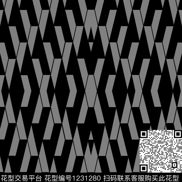 几何男装潮牌传统印花华亿平台下载（图片编号: 1231280） - 瓦栏（Walan）