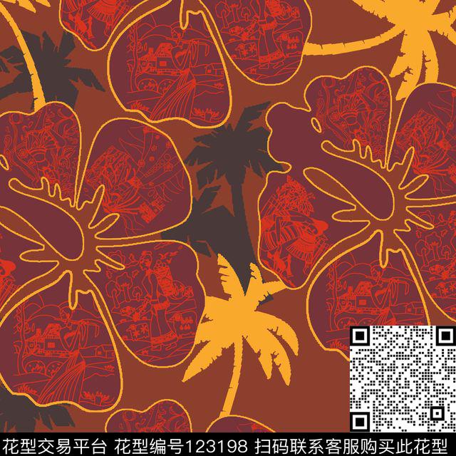 传统印花华亿平台下载（图片编号: 123198） - 瓦栏（Walan）