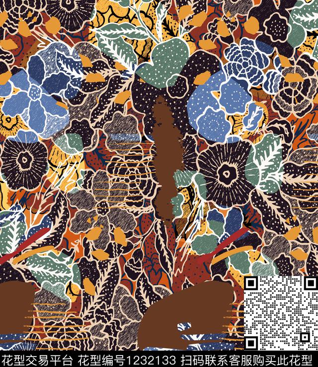 女装数码华亿平台数码印花华亿平台下载（图片编号: 1232133） - 瓦栏（Walan）