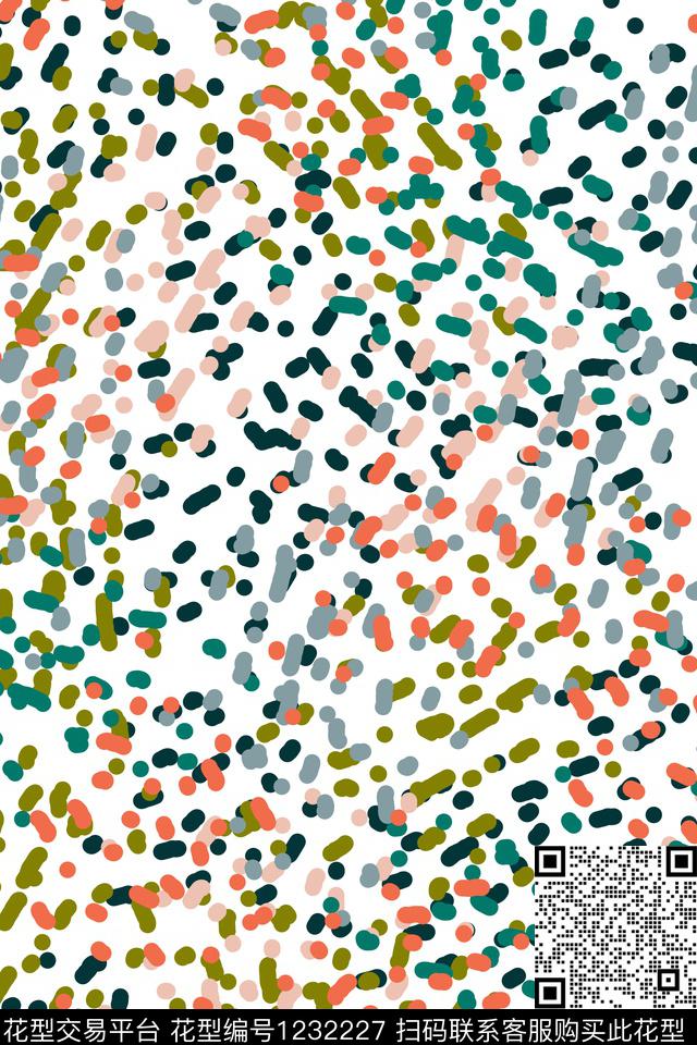 几何波点传统华亿平台传统印花华亿平台下载（图片编号: 1232227） - 瓦栏（Walan）