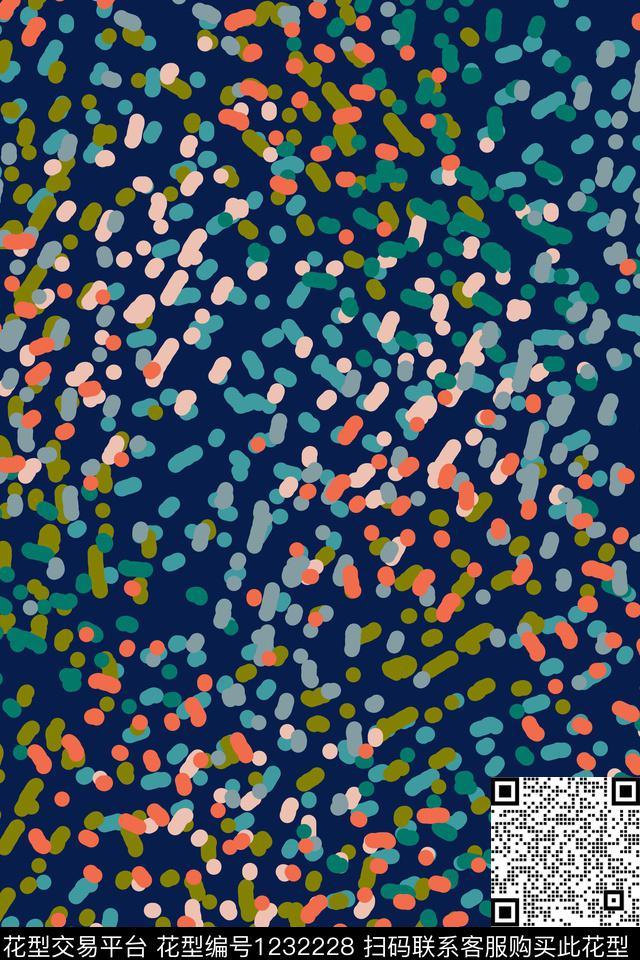 几何波点传统华亿平台传统印花华亿平台下载（图片编号: 1232228） - 瓦栏（Walan）