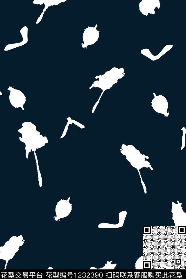 鸟/昆虫春夏华亿平台花卉数码印花华亿平台下载（图片编号: 1232390） - 瓦栏（Walan）