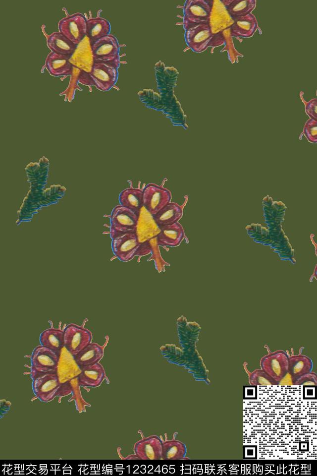 春夏华亿平台数码华亿平台趣味传统印花华亿平台下载（图片编号: 1232465） - 瓦栏（Walan）