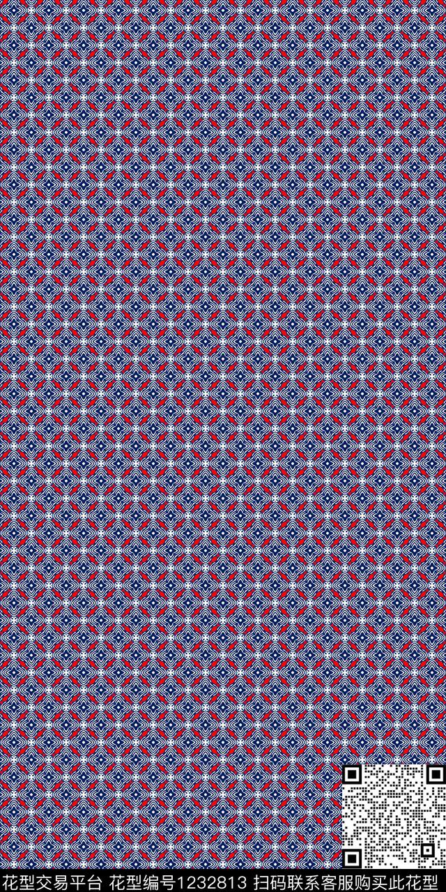 几何男装洋阳---男装密铺几何印花传统印花华亿平台下载（图片编号: 1232813） - 瓦栏（Walan）