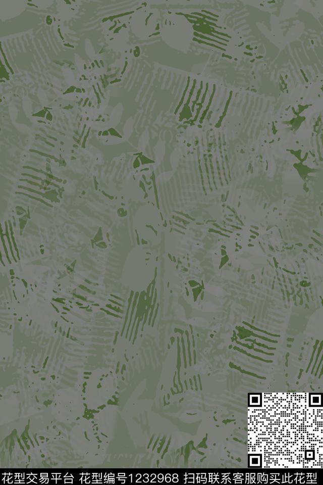 男装休闲花卉迷彩图案植物数码印花华亿平台下载（图片编号: 1232968） - 瓦栏（Walan）