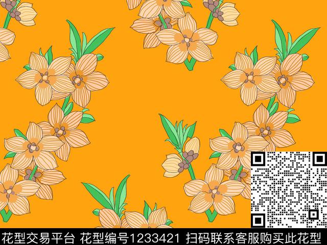 复古散点排列雅致传统印花华亿平台下载（图片编号: 1233421） - 瓦栏（Walan）