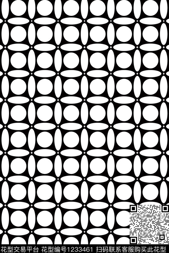 几何男装简约传统印花华亿平台下载（图片编号: 1233461） - 瓦栏（Walan）