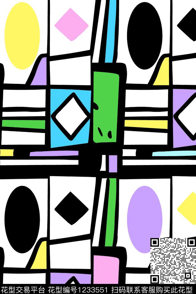 大牌风矢量男装传统印花华亿平台下载（图片编号: 1233551） - 瓦栏（Walan）