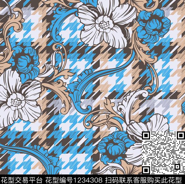 大牌风数码华亿平台潮牌传统印花华亿平台下载（图片编号: 1234308） - 瓦栏（Walan）