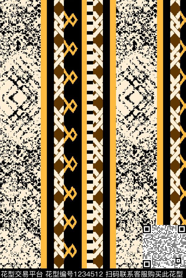 大牌风休闲春夏华亿平台传统印花华亿平台下载（图片编号: 1234512） - 瓦栏（Walan）