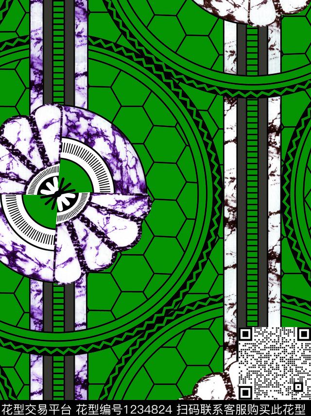 古典花纹民族风服装花纹数码印花华亿平台下载（图片编号: 1234824） - 瓦栏（Walan）