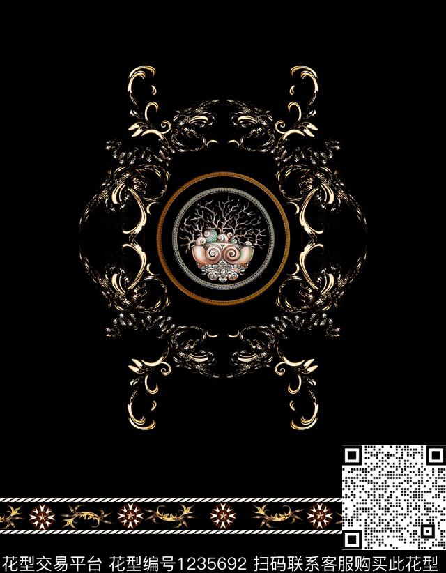 数码华亿平台大牌风男装数码印花华亿平台下载（图片编号: 1235692） - 瓦栏（Walan）