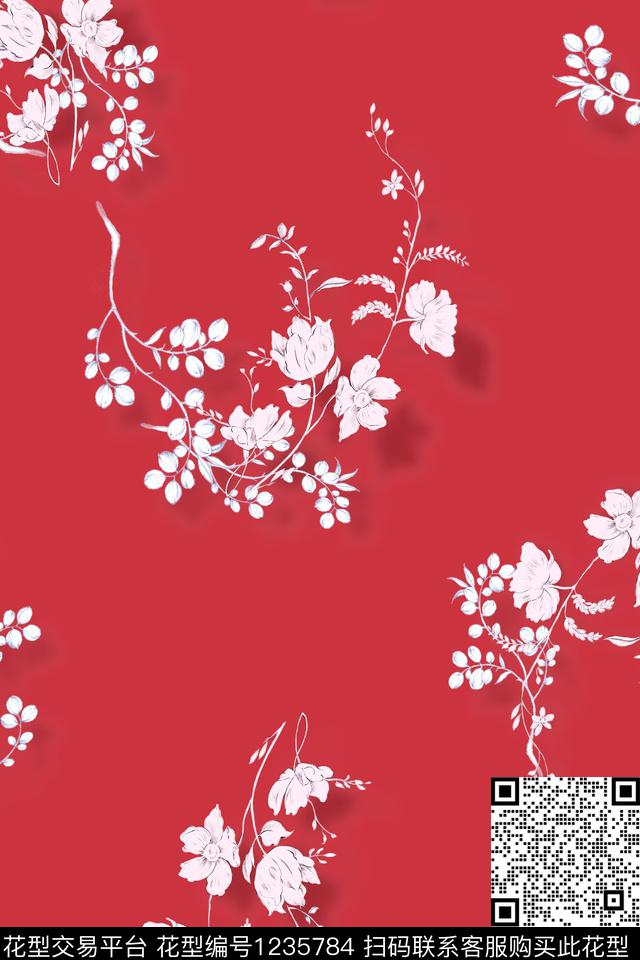 绿植树叶春夏华亿平台传统华亿平台数码印花华亿平台下载（图片编号: 1235784） - 瓦栏（Walan）