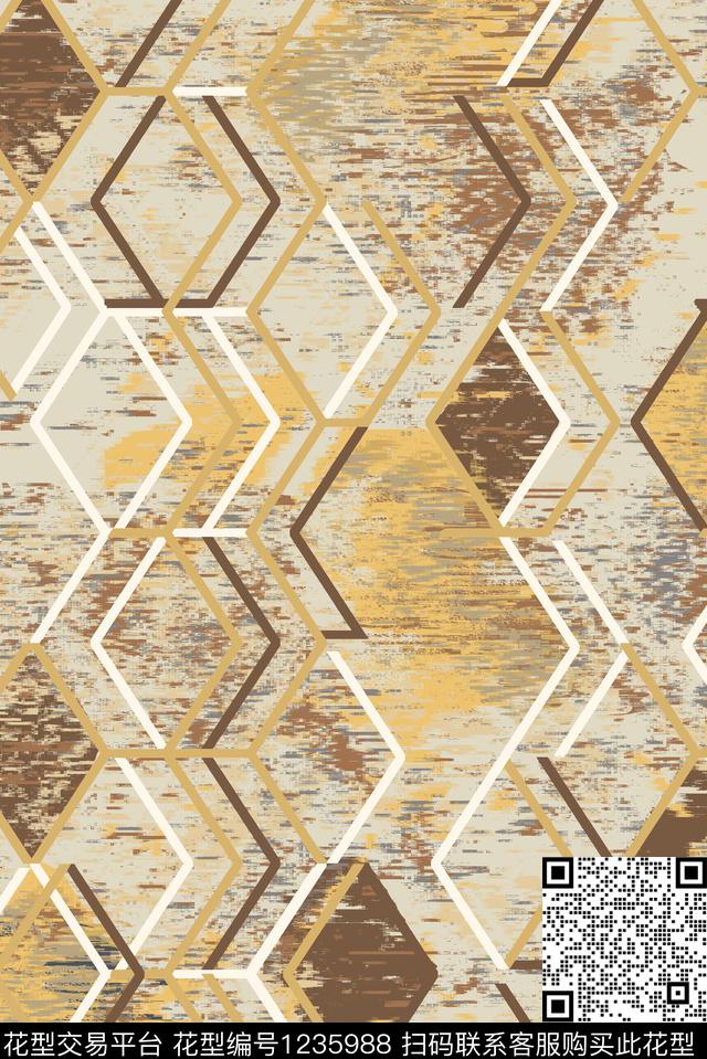 肌理大牌风数码华亿平台数码印花华亿平台下载（图片编号: 1235988） - 瓦栏（Walan）