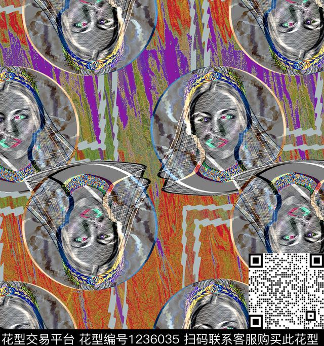 颜色数码印花华亿平台下载（图片编号: 1236035） - 瓦栏（Walan）