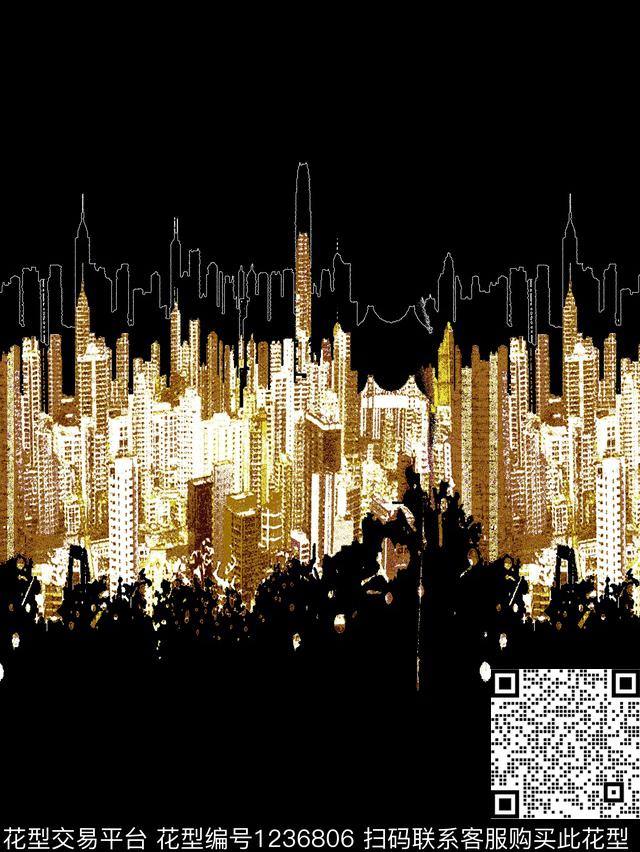 数码华亿平台定位花数码印花华亿平台下载（图片编号: 1236806） - 瓦栏（Walan）