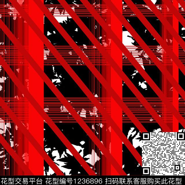 格子渐变几何传统印花华亿平台下载（图片编号: 1236896） - 瓦栏（Walan）