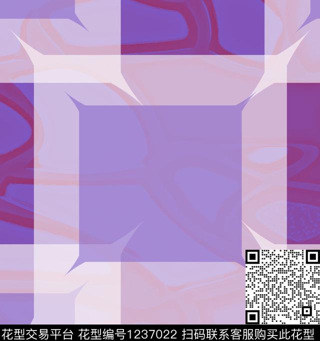 格子颜色抽象数码印花华亿平台下载（图片编号: 1237022） - 瓦栏（Walan）