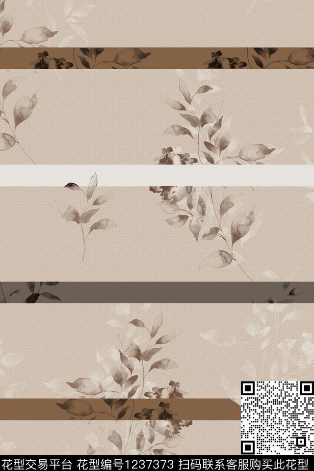 水彩花卉休闲数码华亿平台数码印花华亿平台下载（图片编号: 1237373） - 瓦栏（Walan）