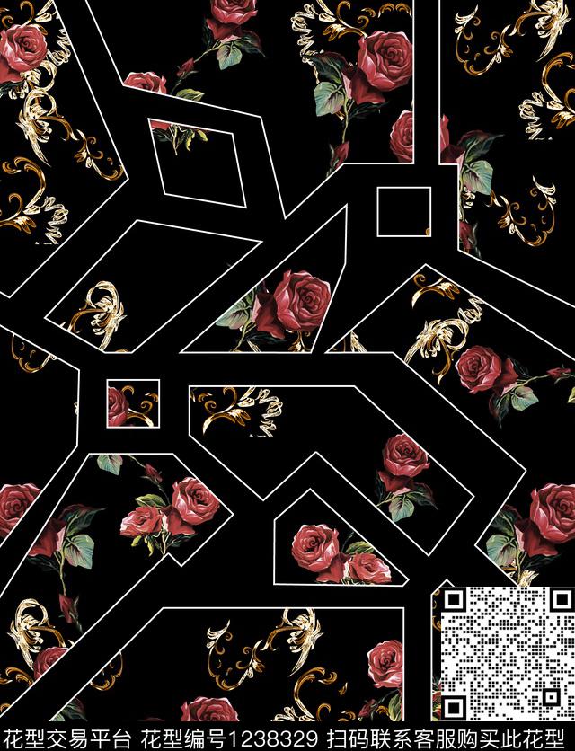 潮牌男装数码华亿平台数码印花华亿平台下载（图片编号: 1238329） - 瓦栏（Walan）