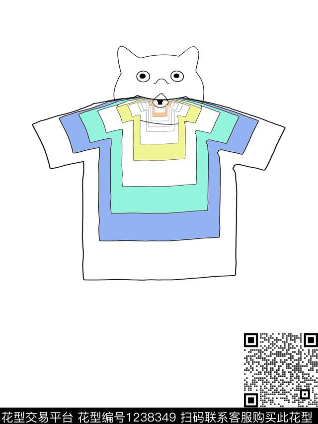 几何可爱大牌风传统印花华亿平台下载（图片编号: 1238349） - 瓦栏（Walan）