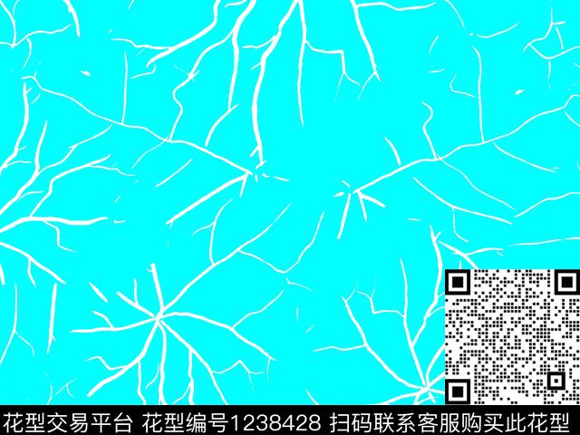 肌理简约抽象裂缝数码印花华亿平台下载（图片编号: 1238428） - 瓦栏（Walan）