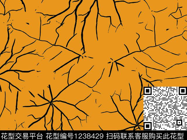 肌理简约抽象裂缝数码印花华亿平台下载（图片编号: 1238429） - 瓦栏（Walan）