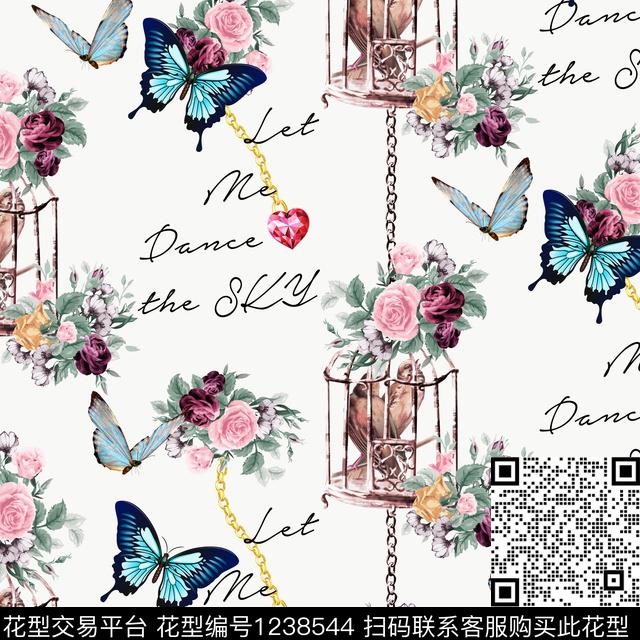 印花花卉中东传统印花华亿平台下载（图片编号: 1238544） - 瓦栏（Walan）