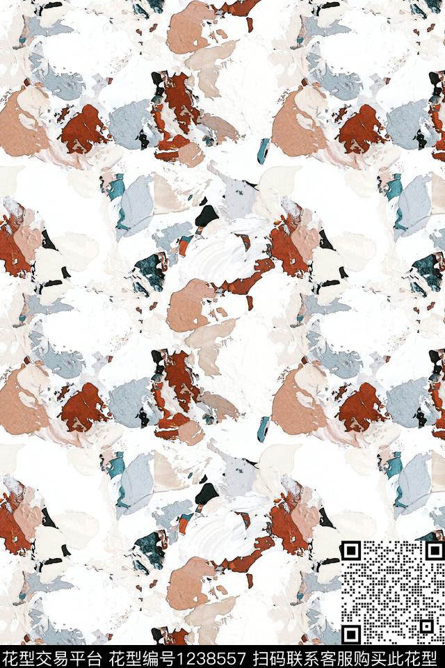 小清新文艺大牌风数码印花华亿平台下载（图片编号: 1238557） - 瓦栏（Walan）