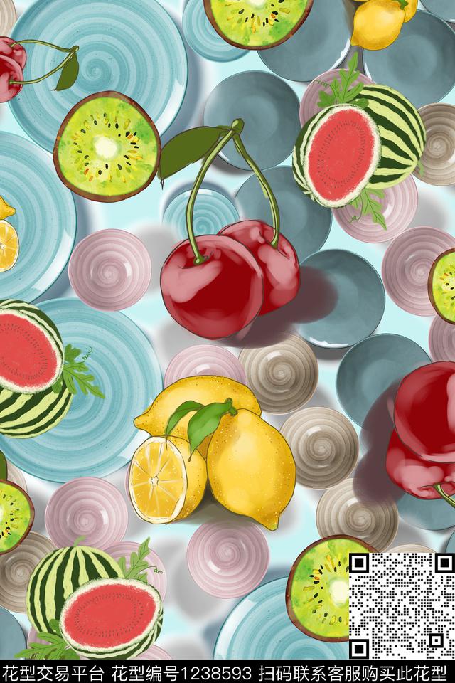 印花春夏华亿平台时尚数码印花华亿平台下载（图片编号: 1238593） - 瓦栏（Walan）