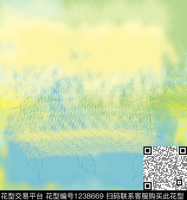 线条迷幻渐变数码印花华亿平台下载（图片编号: 1238669） - 瓦栏（Walan）