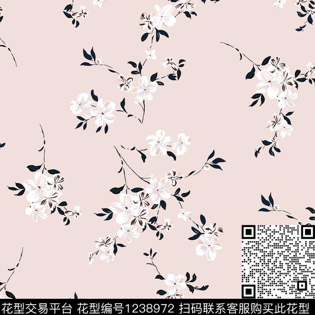 小碎花传统印花华亿平台下载（图片编号: 1238972） - 瓦栏（Walan）