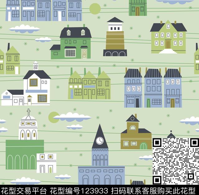 传统印花华亿平台下载（图片编号: 123933） - 瓦栏（Walan）