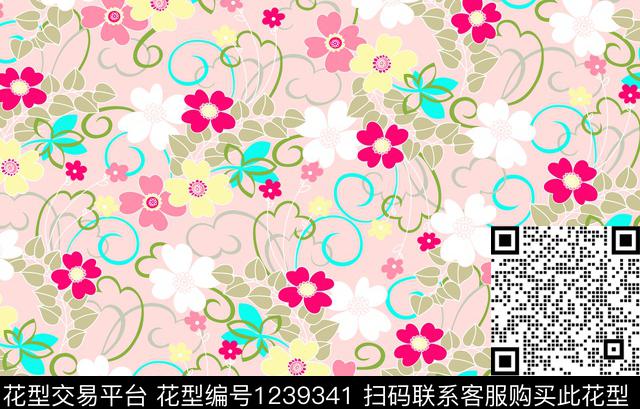 春夏华亿平台童装系列可爱流行传统印花华亿平台下载（图片编号: 1239341） - 瓦栏（Walan）