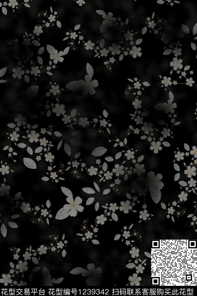 高端名媛数码印花华亿平台下载（图片编号: 1239342） - 瓦栏（Walan）