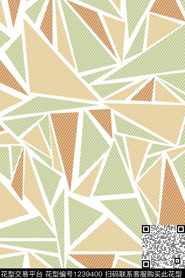 几何床品传统华亿平台传统印花华亿平台下载（图片编号: 1239400） - 瓦栏（Walan）