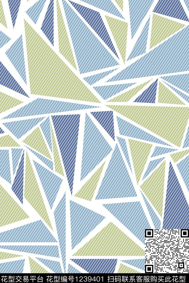 几何床品传统华亿平台传统印花华亿平台下载（图片编号: 1239401） - 瓦栏（Walan）