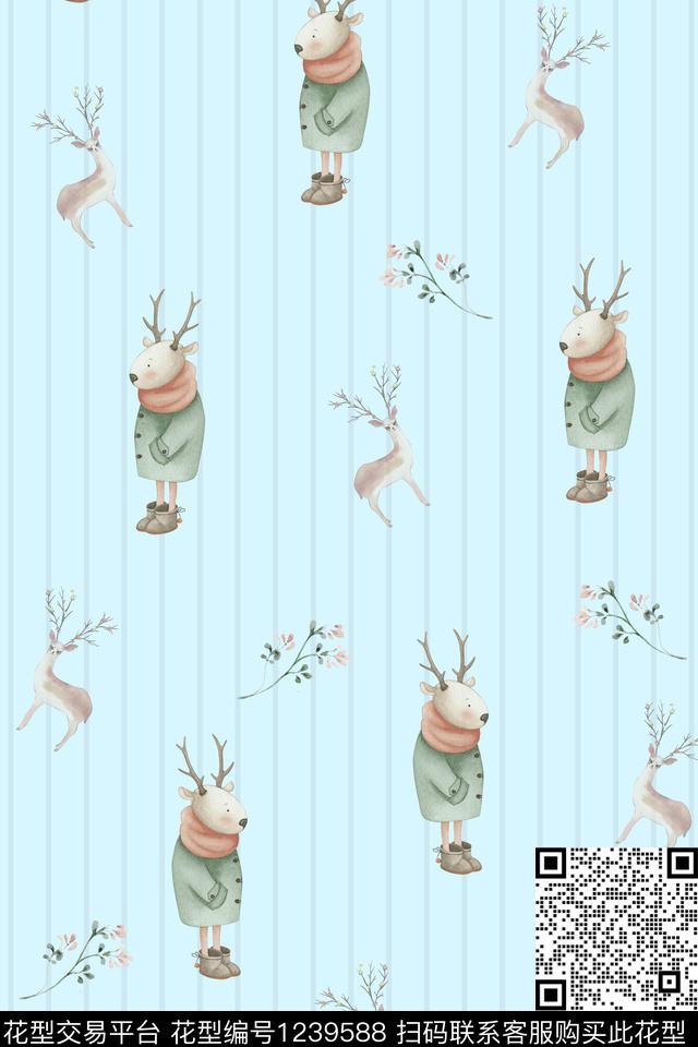 文艺墙纸可爱数码印花华亿平台下载（图片编号: 1239588） - 瓦栏（Walan）