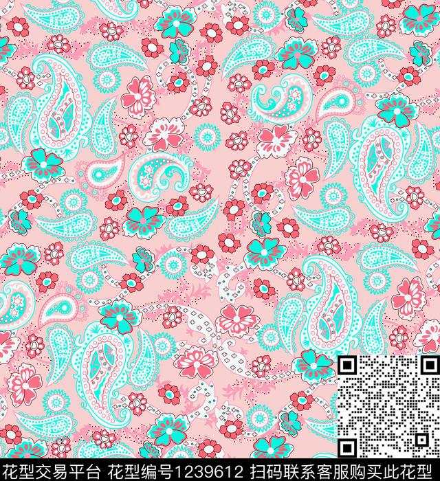 春夏华亿平台童装系列可爱系列传统印花华亿平台下载（图片编号: 1239612） - 瓦栏（Walan）