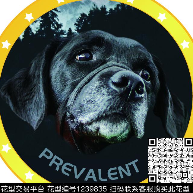 狗字母潮牌数码印花华亿平台下载（图片编号: 1239835） - 瓦栏（Walan）