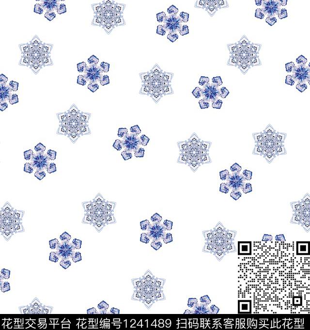 抽象底纹清爽传统印花华亿平台下载（图片编号: 1241489） - 瓦栏（Walan）