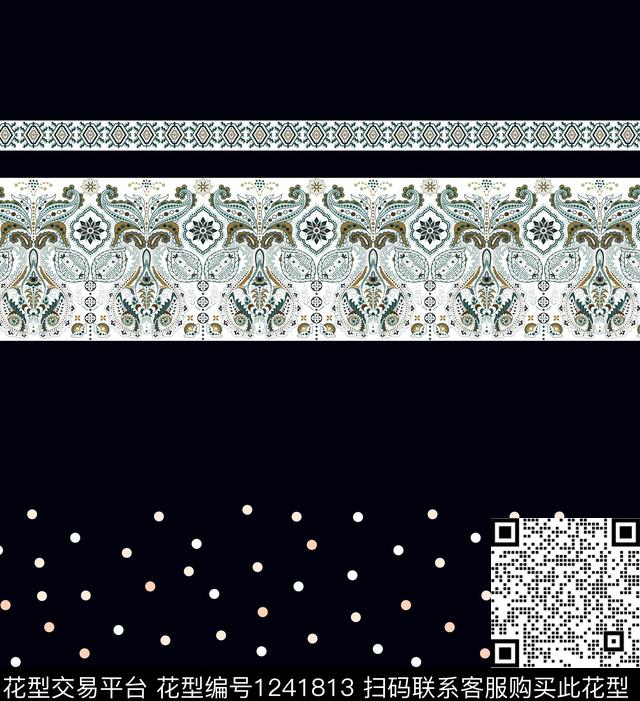 数码华亿平台定位花数码印花华亿平台下载（图片编号: 1241813） - 瓦栏（Walan）