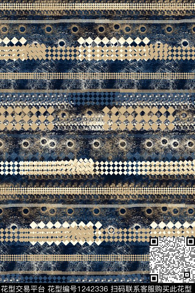 潮牌抽象男装运动服数码印花华亿平台下载（图片编号: 1242336） - 瓦栏（Walan）