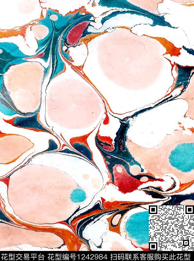 DIOR猫小碎花数码印花华亿平台下载（图片编号: 1242984） - 瓦栏（Walan）