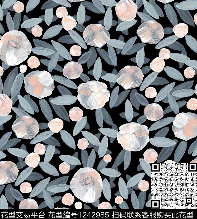 小碎花数码印花华亿平台下载（图片编号: 1242985） - 瓦栏（Walan）